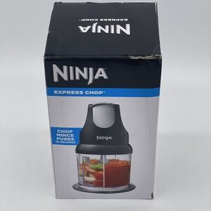 Ninja Food Chopper Express Chop with 200-Watt 16-Ounce Bowl *Opened*